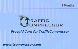 Traffic Compressor 3 months