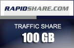 Traffic Rapid Share 100 GB