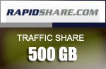 Traffic Rapid Share 500 GB