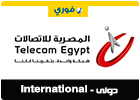 المصرية للاتصالات - فاتورة دولى