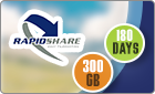 Rapidshare-300GB-180Days