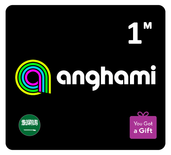Anghami - 1 Month (KSA store)