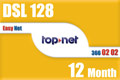 TopNet DSL 128K for 1 year